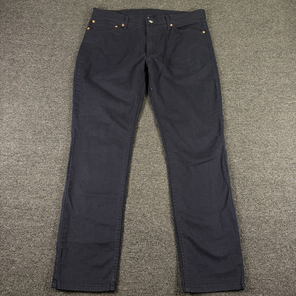 Levi's Pants Mens 36x32 511 Slim Fit Navy Blue 04511-2777 EUC